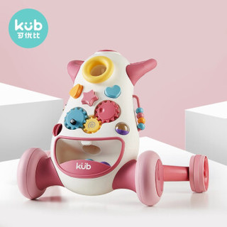 可优比（KUB）宝宝学步车幼儿手推车儿童玩具车6-18个月婴儿助步车学走路音乐玩具车-公主日记XBC-001