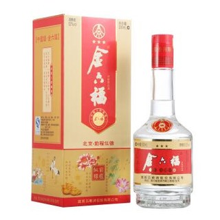 五粮液股份公司 金六福三星 前程似锦 52度500ml*6瓶浓香型高度白酒整箱装