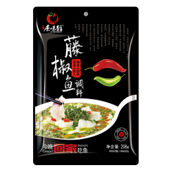 麻辣调料 居味鲜麻辣藤椒鱼调料椒麻鱼香水鱼火锅底料青花椒水煮鱼佐料8g多少钱 什么值得买