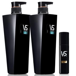 VS 沙宣 男士清爽劲醒洗发露 700ml*2