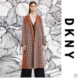 DKNY W0409JJ09290 女士羊毛大衣