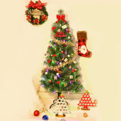 1.5米圣诞树套餐家用圣诞树套装仿真树ins风圣诞