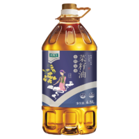 苏鲜生 小榨浓香菜籽油4.5L