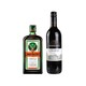  Jagermeister 野格 圣鹿 力娇酒 700ml +奔富集团 利达民 红葡萄酒 750ml　