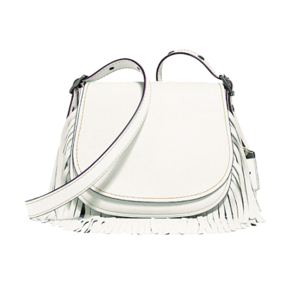 coach蔻驰29240bpchk女士马鞍包白色均码