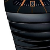 RADO 雷达 SINTRA系列 R13663162 男士机械手表 34mm 黑盘 黑色陶瓷表带 圆形