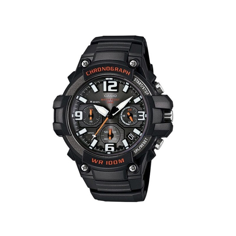 casio卡西欧mcw100h1avcf男式重型精密计时手表