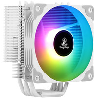 Segotep 鑫谷 冷锋霜塔T5 冰山版 RGB 单塔 风冷散热器 白色