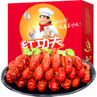 京东PLUS会员：红功夫 麻辣小龙虾礼盒 1.4斤 *4件 +凑单品
