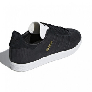 adidas Originals Gazelle 中性休闲运动鞋 B41662 黑/白 36.5