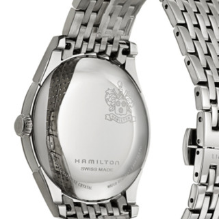 HAMILTON 汉米尔顿 Timeless Classic永恒经典系列 H38415181 男士机械手表 38mm 银盘 银色不锈钢带 圆形