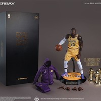 玩模总动员、新品预定：ENTERBAY NBA篮球明星 詹姆斯 湖人版 1/6比例人偶