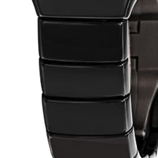 RADO 雷达 TRUE jubile系列 R27655732 女士石英手表 27mm 黑盘 黑色陶瓷表带 圆形