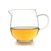 艾芳贝儿茶具高硼硅耐热玻璃公杯 公道杯 匀杯 分茶器 茶海 大号贵妃公杯C-85-4-1