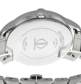 BAUME & MERCIER 名士 Classima系列 MOA08734 男士机械手表 41.8mm 白盘 银色不锈钢表带 圆形