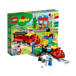 LEGO 乐高 DUPLO 得宝系列 10874 智能蒸汽火车 *3件