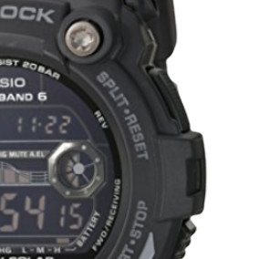 CASIO 卡西欧 G-SHOCK系列 GW7900B 男士太阳能手表 50mm 黑盘 黑色塑料表带 圆形