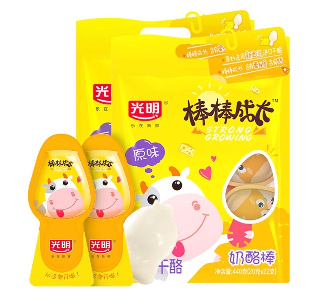 光明棒棒成长奶酪棒20g22支2包44支