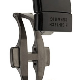 RADO 雷达 True真系列 R27653762 男士石英手表 40mm 黑盘 黑色陶瓷表带 圆形