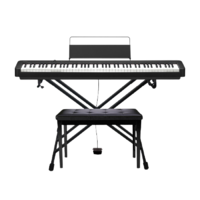 移动端、京东百亿补贴：CASIO 卡西欧 CDP系列 CDP-S100 电子琴 88键 黑色 X架+单踏板+双人琴凳