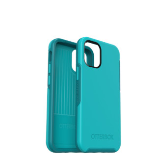 OtterBox苹果手机 iPhone12 Pro Max保护壳炫彩认证防摔时尚保护套MINI防摔壳 蒂芙尼蓝 iPhone12/12Pro通用（6.1英寸）
