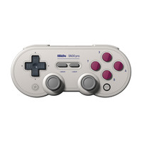 8BITDO 八位堂 SN30 Pro 经典版 蓝牙双模游戏手柄 灰白色