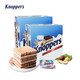 德国knoppers威化饼干牛奶榛子巧克力5层夹心脆休闲零食5包年货