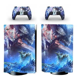 黑角索尼playstation游戏机PS5机身贴纸痛贴仅限光驱版使用UHD版普通版 