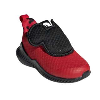 阿迪达斯 FortaRun X Minnie I 婴童跑步运动鞋 G27187 浅猩红/黑色 25.5