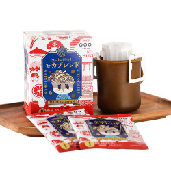 TASOGARE 隅田川 DE)日本进口新庄君系列挂耳式黑咖啡粉 摩卡口味 10片装