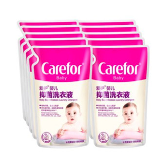 Carefor 爱护 婴儿抑菌洗衣液 500ml*10袋
