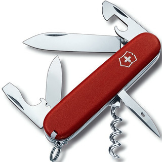 VICTORINOX 维氏 3.3603 斯巴达人多功能瑞士军刀 12项功能 红色磨砂