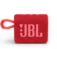JBL GO3 音乐金砖三代 蓝牙户外便携音响 迷你小音响低音 IP67防水防尘 红色