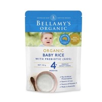 京东PLUS会员：BELLAMY'S 贝拉米 婴幼儿辅食 宝宝有机米粉 125g *3件