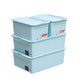 禧天龙 Citylong 塑料收纳盒车尾箱储物盒 樱草蓝 5L+11L组合装2大2小 *2件