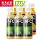 农夫山泉 NFC果汁（冷藏型）鲜果冷压榨果汁 苹果汁 300ml*3瓶+芒果汁 300ml*3瓶