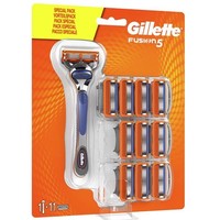 Gillette 吉列 Fusion5 锋隐 男士剃须刀套装（1刀架+11刀头）