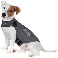 ThunderShirt 经典狗狗*夹克 | *推荐舒缓解决方案背心,适用于烟花、雷电、旅行和分离 | 麻灰色、小号