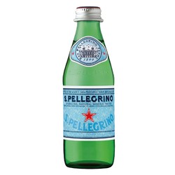 无敌券 S.PELLEGRINO 圣培露 天然含气矿泉水 250ml*24瓶 玻璃瓶+凑单品