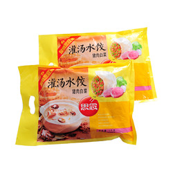 思念白菜猪肉灌汤水饺饺子1kg/袋 *5件+凑单品