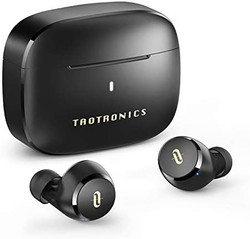 无线耳塞,TaoTronics 蓝牙 5.0 耳机,AptX 播放时间,CVC 8.0 降噪耳机,触摸控制,