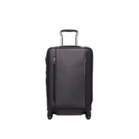 TUMI 途明 Arrivé系列万向轮TSA海关皮革锁双重拉链开口双杆拉杆箱025503960PW3 深银灰20英寸