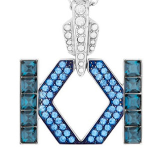 ATELIER SWAROVSKI Karl Lagerfeld系列 5568589 女士KARL LAGERFELD仿水晶项链 蓝色 38cm