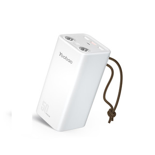 Yoobao 羽博 H5 移动电源 白光侠 50000mAh Type-C 22.5W快充