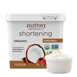 nutiva 美国进口有机植物起酥油无反式脂肪酸健康油烘焙烹饪