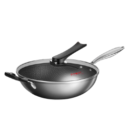 COOKER KING 炊大皇 CG34QM 不锈钢不粘炒锅 34cm