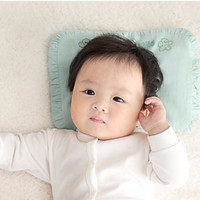 L-LIANG 良良 咕咪系列 婴儿0-1岁定型枕 卡通猴 绿色 30*20cm