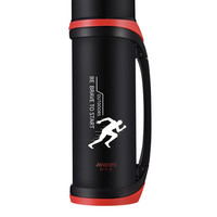 HAERS 哈尔斯 LY-2200-14 316不锈钢手柄保温壶 2.2L 红色