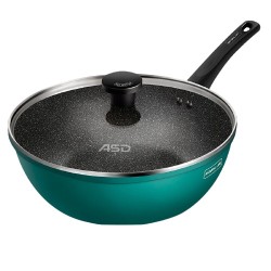 ASD 爱仕达 CL28S8WG 麦饭石不粘炒锅 28CM
