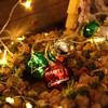 圣诞装扮led彩灯闪灯串灯球节日装饰布置用品圣诞树挂灯彩球挂饰